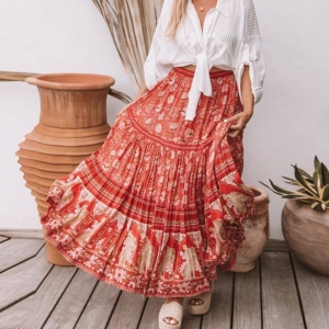 φούστα boho